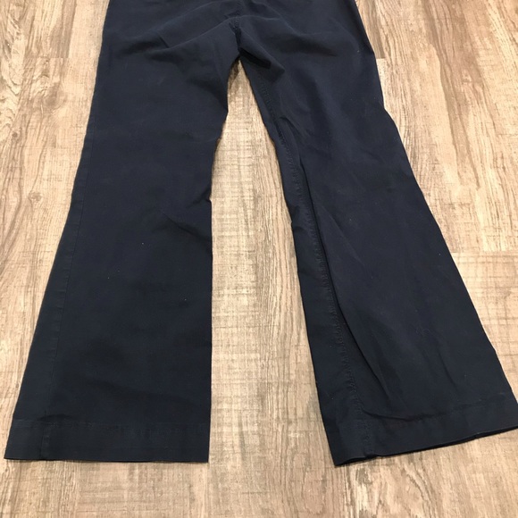 Anne Taylor LOFT Sz 8 Navy Boot Cut Trousers - Picture 4 of 5